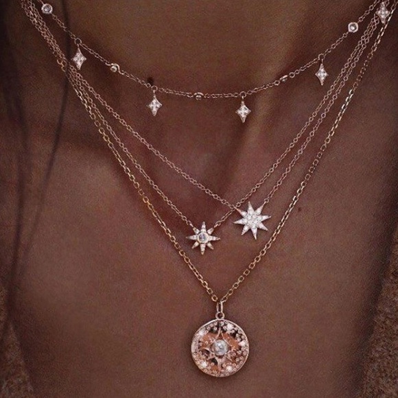 MULTILAYER NECKLACE - Picture 1 of 6